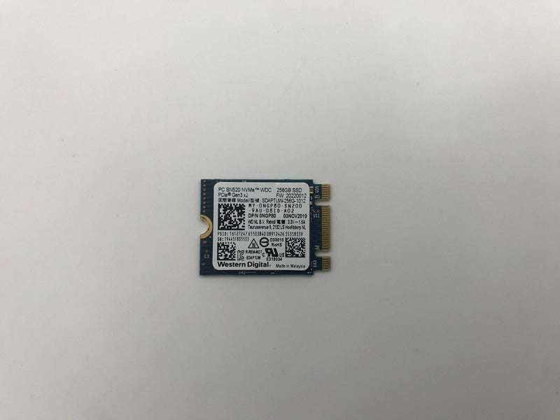 WESTERN DIGITAL SN520 256GB M.2 NVME 2230 SOLID STATE DRIVE - BLUE - Like New