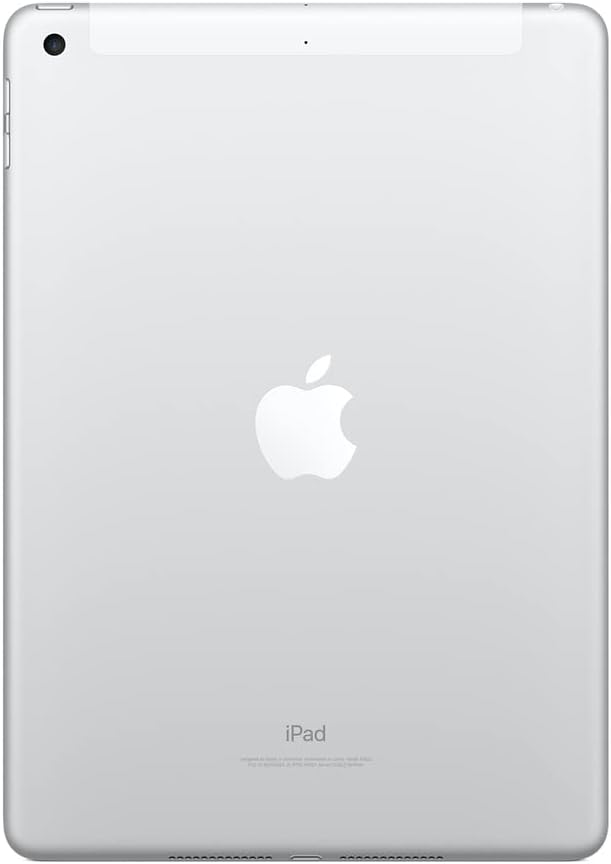 APPLE IPAD 9.7" 6TH GEN 128GB WIFI + CELLULAR MR732J/A - SILVER - Like New