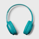 HEYDAY WIRELESS/WIRED BLUETOOTH HEADPHONE WITH AUX CABLE - HEYDAY BRIGHT TEAL - Brand New