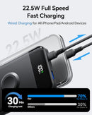 EISSIX FOR MAGSAFE PORTABLE CHARGER 10000MAH USB-C 22.5W POWER BANK BLACK - Like New