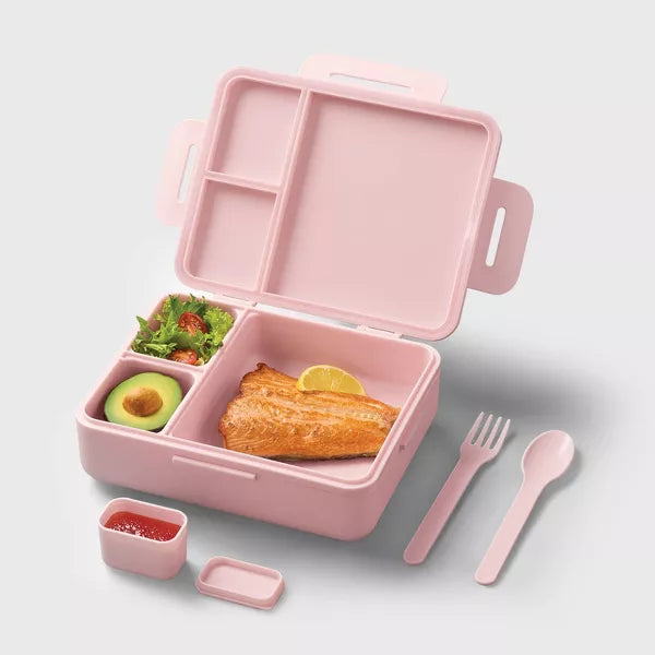 ALL IN MOTION BENTO ADULT BENTO BOXES - PINK - Like New