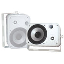 PYLEPRO PDWR50W INDOOR/OUTDOOR WATERPROOF SPEAKERS - WHITE - Like New