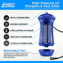 LIVIN’ WELL BLUE BUG ZAPPER INDOOR OUTDOOR 4000V HIGH POWERED GH-18A - BLUE - Like New