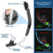 Zeeporte Mask Fin Snorkel Set Travel Size Snorkeling Gear Trials Multiple Kits - Like New