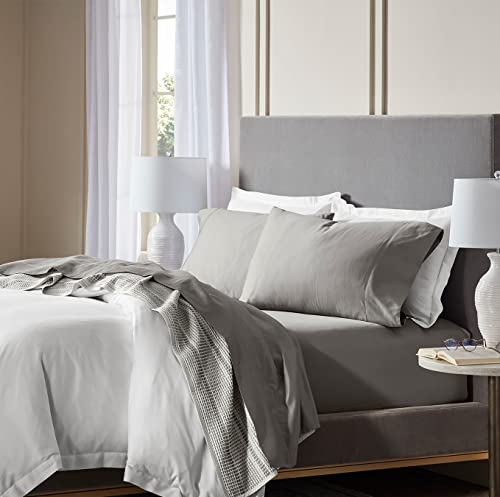 BOLL & BRANCH TCSSGCF KING/CAL KING SIGNATURE COMFORTER SETS - STONE - Brand New