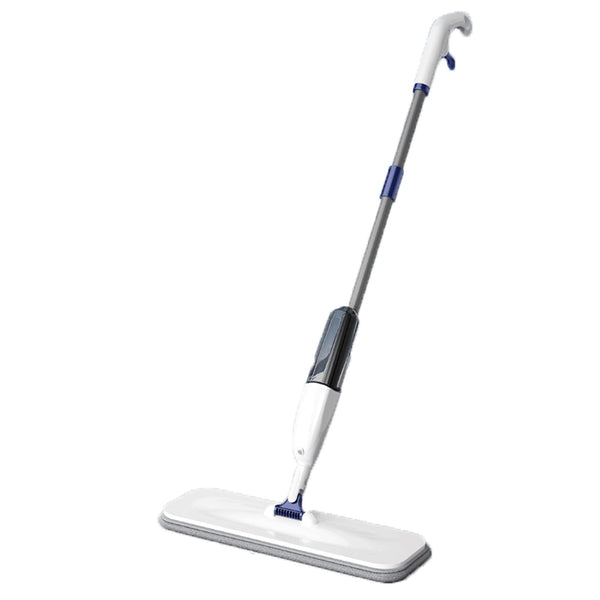 QXMIGEUL SPRAY WET MOPS FOR FLOORS MICROFIBER DUST - DARK BLUE/WHITE - Like New