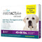 TevraPet FirstAct Plus Flea and Tick Topical for Dogs 45-88F lbs, 3 Applicators New