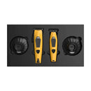 JRL PROFESSIONAL DIAMANTE CORDLESS CLIPPER & TRIMMER COMBO SET - YELLOW/BLACK - Like New