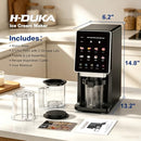 H-DUKA 10-IN-1 ICE CREAM MAKER MACHINE 800W FROZEN TREAT MAKER KF-2501U1 - BLACK - Like New