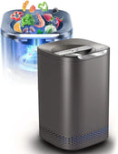 NAGUALEP NA-1 SMART WASTE BIN WITH SINGLE BUTTON DESIGN, 2.5L, 150W - GRAY - Brand New