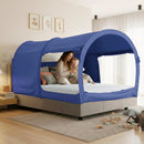LEEDOR BED TENT DREAM TENTS BED CANOPY SHELTER CABIN INDOOR PRIVACY WARM 56X78 - Like New