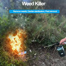 GAS TORCH OUTDOOR PROPANE GAS WEED TORCH - BLACK - Like New