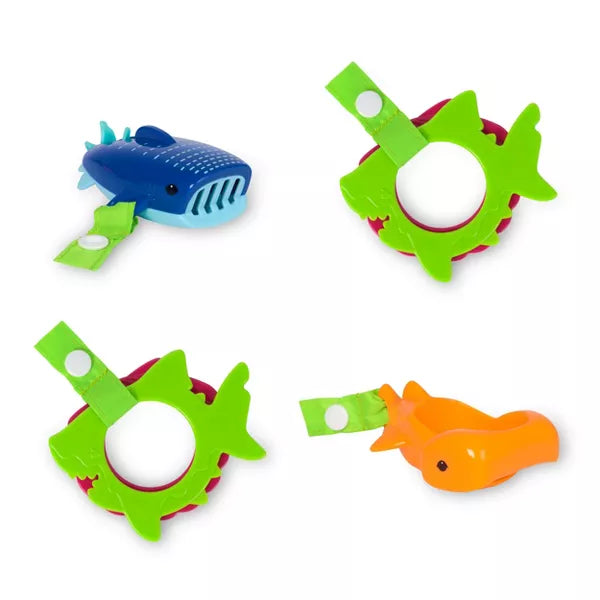 SWIMWAYS SUN CANOPY SPRING FLOAT WITH HYPER-FLATE VALVE - Like New