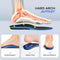 FEELLIFE PLANTAR FASCIITIS RELIEF SHOE INSOLES [1-PAIR] WOMEN SIZE XS BLUE/BLACK - Like New