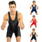 4 TIME ALL AMERICAN WRESTLING SINGLET, SMALL - BLACK - Like New