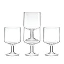 LENOX TUSCANY CLASSICS STACKABLE DRINKWARE, GLASS, DISHWASHER, WINE GLASSES - Like New