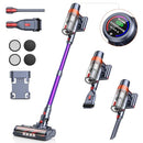 WLUPEL CORDLESS VACUUM CLEANER 38KPA STICK VACUUM CLEANER - ORANGE/PURPLE - Like New