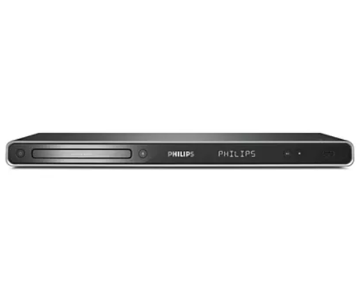 Philips 1080p Upscaling DVD Player USB 2.0 DivX Ultra No Remote DVP5992 - GRAY Like New