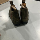 BLUNDSTONE ELASTIC SIDED BOOT LINED 585 - SIZE: MEN 3 - RUSTIC BROWN - Like New