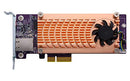 QNAP QM2-4P-384 QUAD M.2 PCIe SSD EXPANSION CARD - Like New