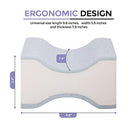 WAVVE MEMORY FOAM LEG PILLOW WA-LK-01 - WHITE - Like New