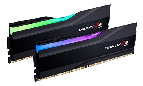 G.SKILL 32GB (2X16GB) DDR5 TRIDENT Z5 RGB 7600MHZ CL36, 2X 16GB - BLACK - Like New