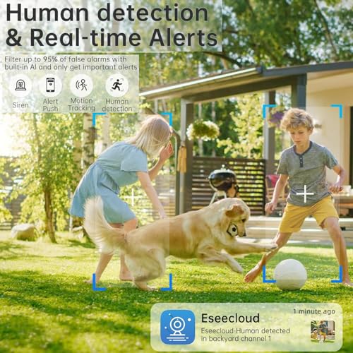 HEEMKETZ 2K LIGHT BULB SECURITY CAMERA 5G&2.4GHZ WIFI 360° MOTION - WHITE - Like New