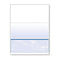 04517 DocuGard Standard Security Check 11 Features 8.5 X 11 500/ream - BLUE - Brand New
