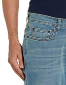 Amazon Essentials Men's Athletic-Fit Stretch Jeans - Light Blue Vintage, 28x28 - Like New