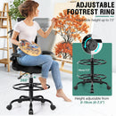 GENERIC DRAFTING CHAIR, TALL OFFICE CHAIR WITH 3D LUMBAR & HEAD - Scratch & Dent