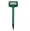 BELL+HOWELL MOTION ACTIVATED ULTRASONIC SOLAR POWERED ANIMAL REPELLER - GREEN - Brand New