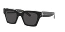 DG4413 Dolce Gabbana DG4413-675/R5 Sunglasses BLACK/CRYSTAL w/GREY 48mm - Like New
