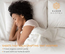 SLEEP MANTRA PREMIUM TWIN XL BED SHEET SET - BLUSH PINK - Like New