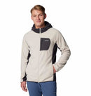COLUMBIA MEN'S OUTDOOR TRACKS HOODED FULL ZIP II DARK STONE/SHARK 2XL - Brand New