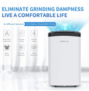 AIRPLUS 1,500 Sq. Ft 30 Pints Dehumidifier for Home White AP1907 - Like New
