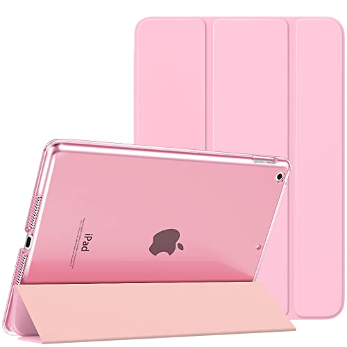 MoKo Case for iPad 10.2 9th Gen 2021 8th Gen 2020 7th Gen 2019 - Flowers Pink Like New