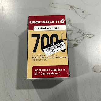 BLACKBURN 700C BIKE TUBE 35x43mm - BLACK - Like New