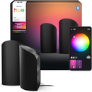 Philips Hue Play Smart Wall Washer 2-Pack Black White Color Lights - Like New