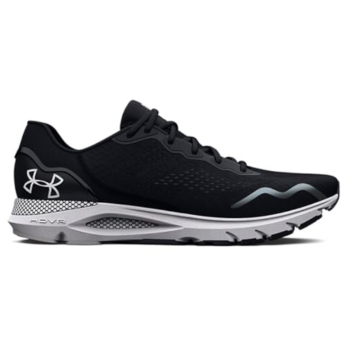 Under Armour Women's HOVR Sonic 6 Running Shoe BLACK/BLACK/WHITE Size 6.5 New