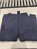 BLUE ICE FLEECE JOGGER SWEATPANTS ZIPPER POCKETS - SIZE: MEN S - NAVY - Brand New