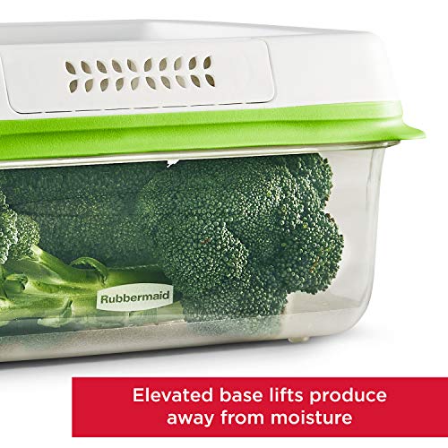 Rubbermaid 4-Piece Produce Saver Containers for Refrigerator, 2114815 - Like New