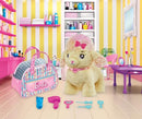 Mattel Barbie Plush Toy Playset, Hairdresser Poodle Stuffed Animal with Lights - Brand New