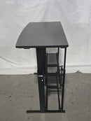 POP-IT COLLAPSIBLE AND ADJUSTABLE SIT OR STAND DESK - BLACK - Like New