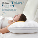 VIEWSTAR PILLOWS QUEEN SIZE, 1 PACK - WHITE - Brand New