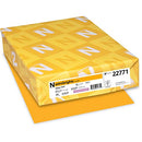 NEENAH WAUSAU PAPER ASTROBRIGHTS COLORED CARD STOCK, 65 LB, - Scratch & Dent