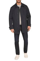 COLE HAAN MEN'S FRONT ZIP WATER RESISTANT RAIN JACKET SIZE MEN L - NAVY - Like New