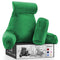 Clara Clark Reading Pillow, Back Rest Pillow for Sitting in Bed with Arms - Like New
