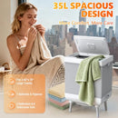 FEACORT TOWEL WARMER for Bathroom Dual-Mode Blanket Warmer E2512 - White - Like New