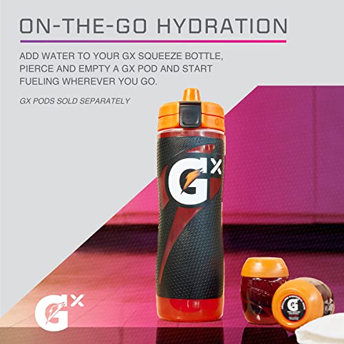 GATORADE GX BOTTLE REFILLABLE WATER BOTTLE NONSLIP BLUE 30 FL OZ - BLUE - Like New