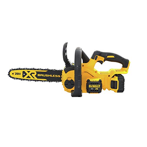 DEWALT DCCS620P1 20V MAX XR CHAINSAW KIT 5AH 12" - YELLOW BLACK - Like New